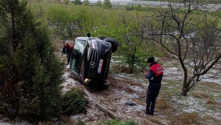 Isparta’da minibüs takla attı: 1 ölü, 8 yaralı – Son Dakika Türkiye Haberleri